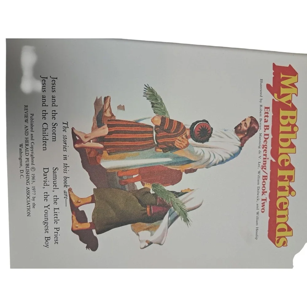 My Bible Friends, Book 2 & 4.  When God Washed The World, Samuel The Little Prie